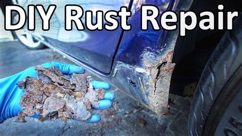 how to repair rusted sheet metal|do it yourself rust repair.